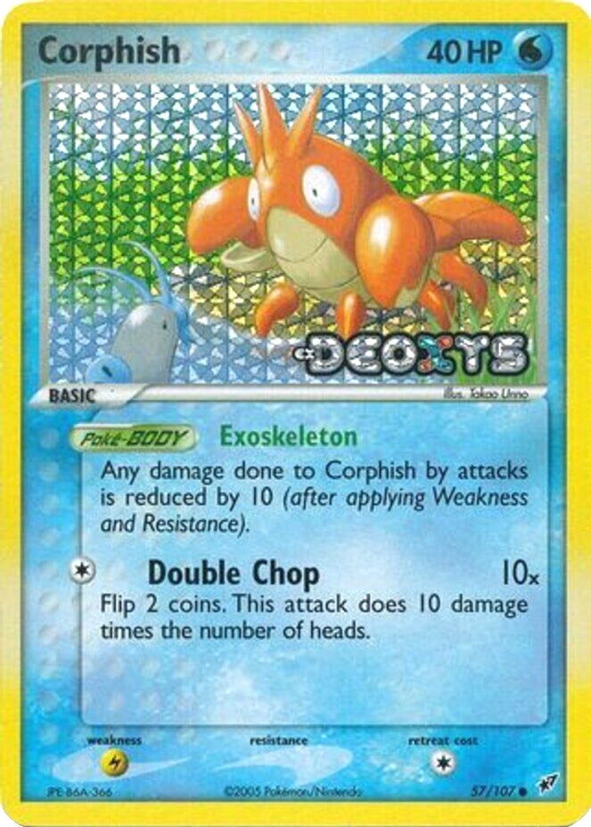 Corphish (57/107) (Stamped) [EX: Deoxys] | Exor Games Summserside