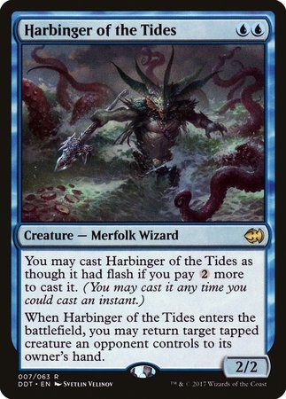 Harbinger of the Tides [Duel Decks: Merfolk vs. Goblins] | Exor Games Summserside