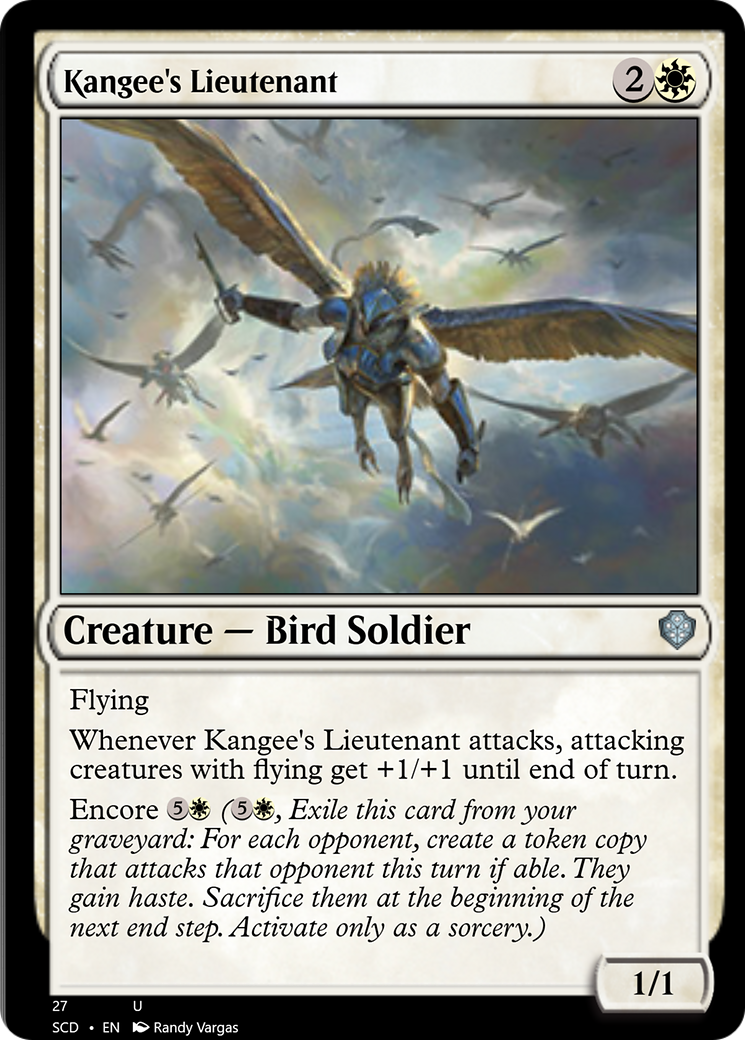 Kangee's Lieutenant [Starter Commander Decks] | Exor Games Summserside