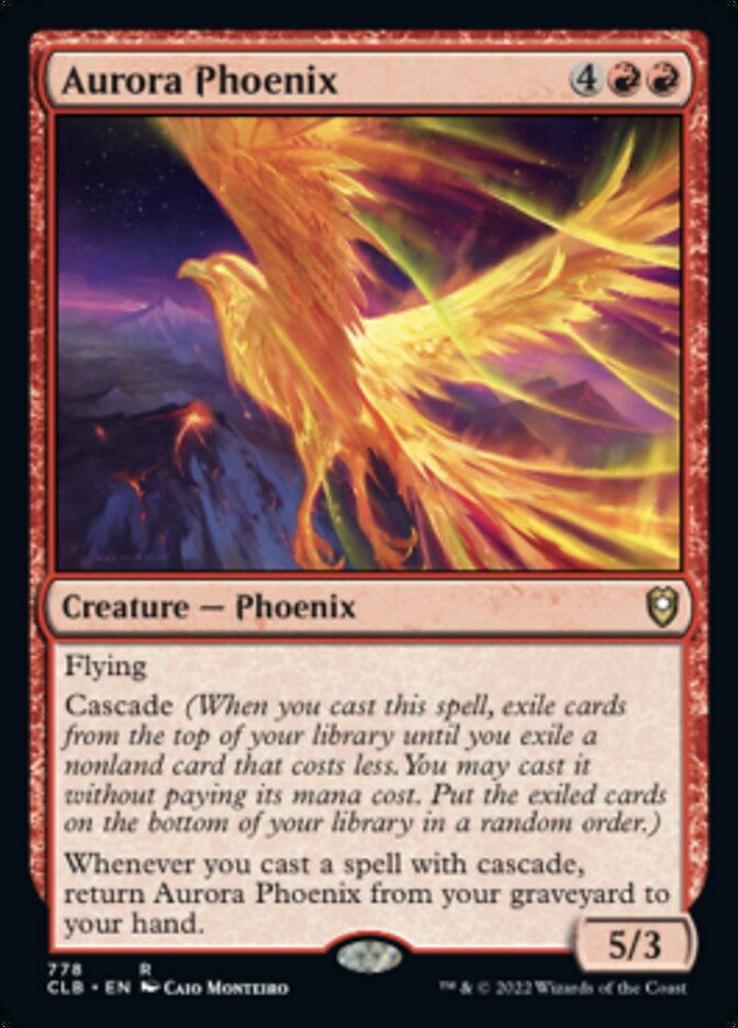 Aurora Phoenix [Commander Legends: Battle for Baldur's Gate] | Exor Games Summserside