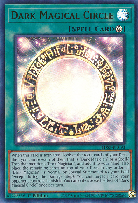 Dark Magical Circle [LDS3-EN093] Ultra Rare | Exor Games Summserside