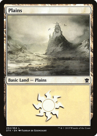 Plains (252) [Dragons of Tarkir] | Exor Games Summserside