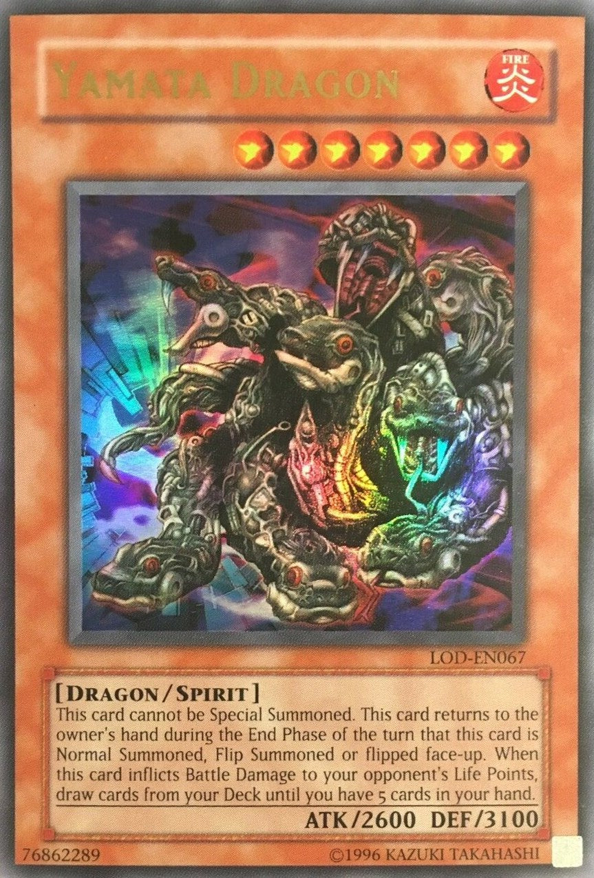 Yamata Dragon [LOD-EN067] Ultra Rare | Exor Games Summserside