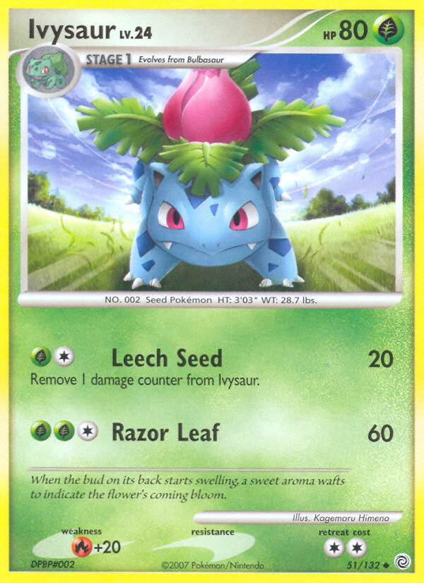 Ivysaur (51/132) [Diamond & Pearl: Secret Wonders] | Exor Games Summserside