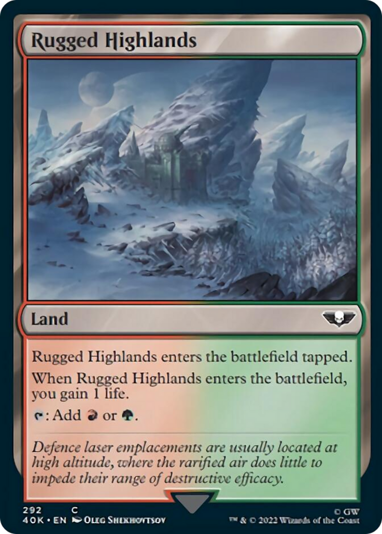 Rugged Highlands [Universes Beyond: Warhammer 40,000] | Exor Games Summserside