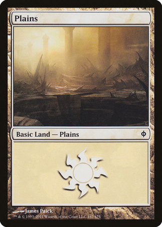 Plains (167) [New Phyrexia] | Exor Games Summserside