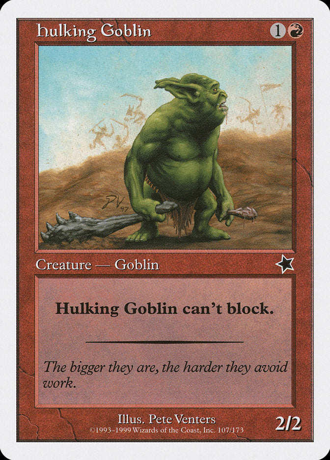 Hulking Goblin [Starter 1999] | Exor Games Summserside
