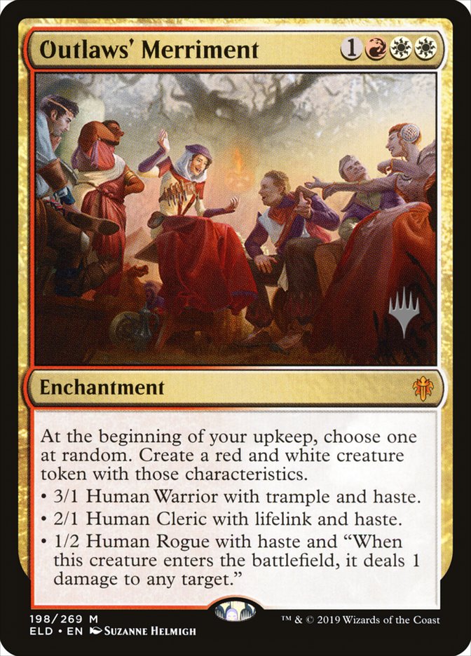 Outlaws' Merriment (Promo Pack) [Throne of Eldraine Promos] | Exor Games Summserside