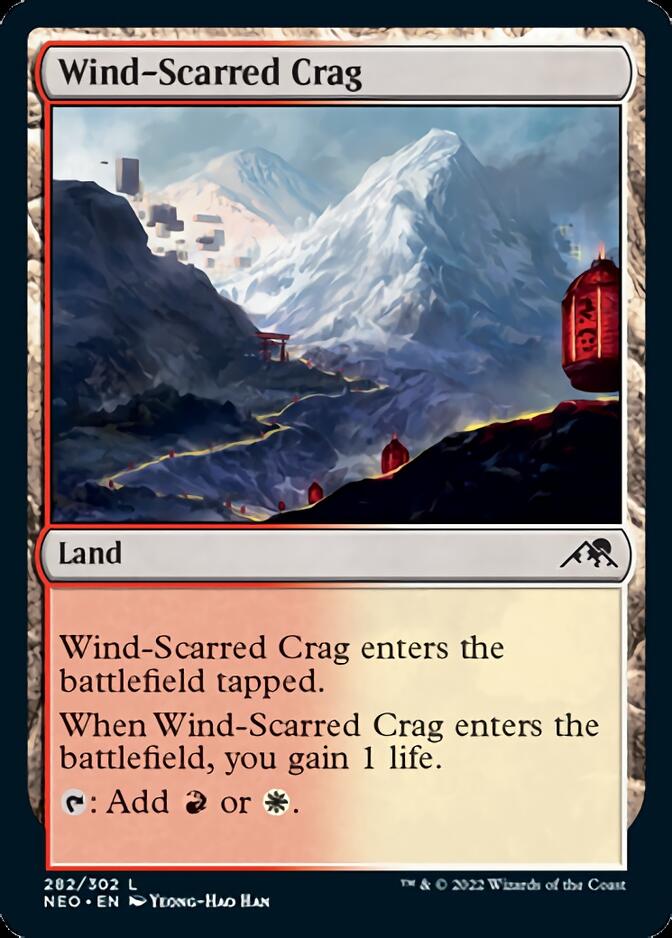Wind-Scarred Crag [Kamigawa: Neon Dynasty] | Exor Games Summserside