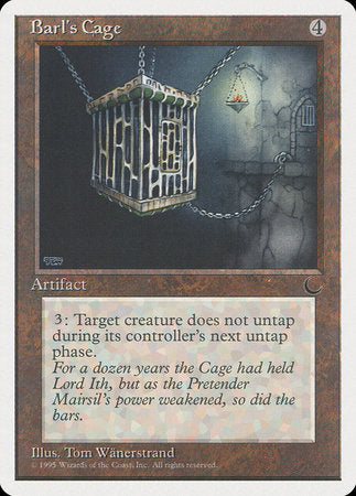 Barl's Cage [Chronicles] | Exor Games Summserside