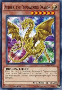 Aether, the Empowering Dragon [YS14-EN011] Common | Exor Games Summserside