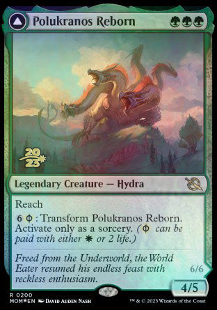 Polukranos Reborn // Polukranos, Engine of Ruin [March of the Machine Prerelease Promos] | Exor Games Summserside