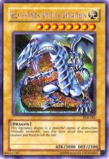 Blue-Eyes White Dragon (Power of Chaos: Kaiba the Revenge) [PCK-001] Secret Rare | Exor Games Summserside