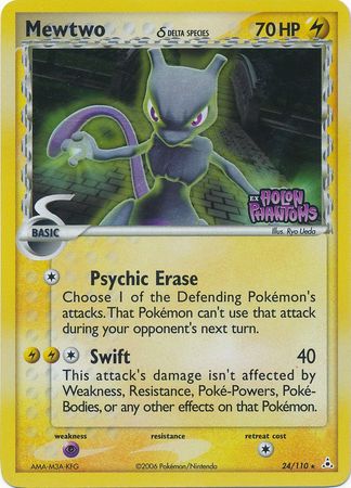 Mewtwo (24/110) (Delta Species) (Stamped) [EX: Holon Phantoms] | Exor Games Summserside