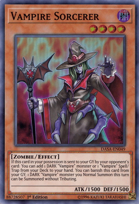 Vampire Sorcerer [DASA-EN049] Super Rare | Exor Games Summserside