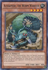 Aztekipede, the Worm Warrior [BP03-EN041] Rare | Exor Games Summserside