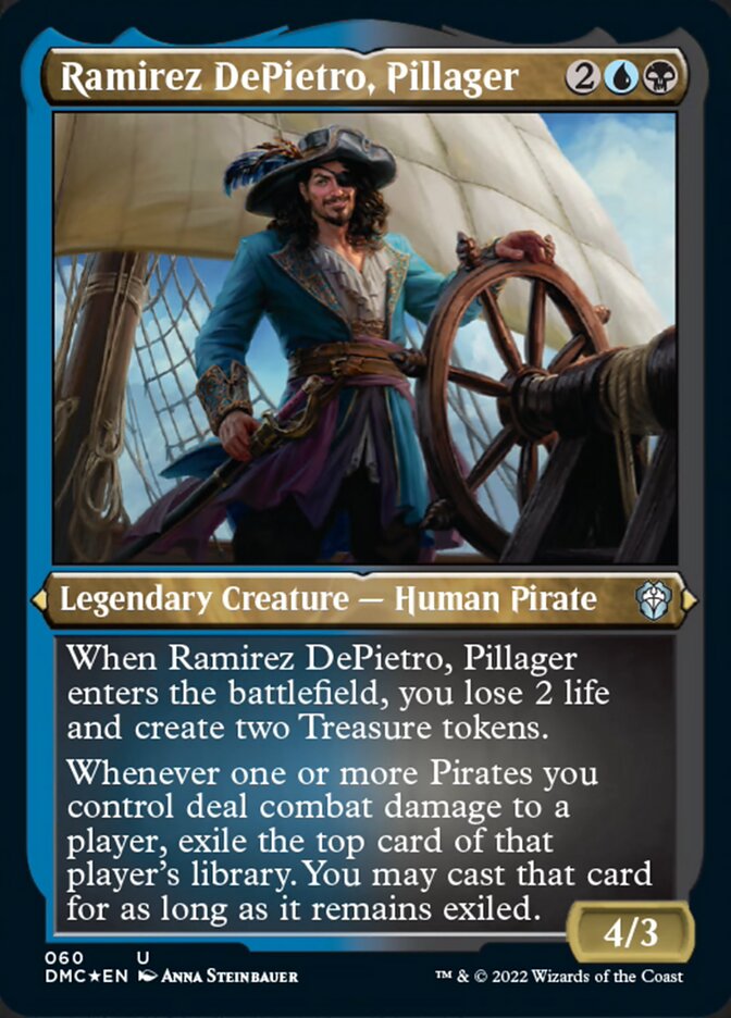 Ramirez DePietro, Pillager (Foil Etched) [Dominaria United Commander] | Exor Games Summserside