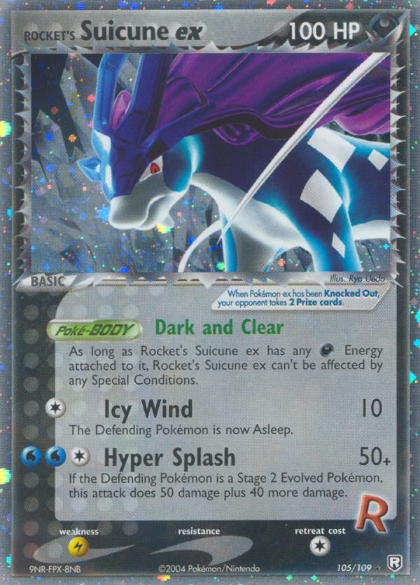 Rocket's Suicune ex (105/109) [EX: Team Rocket Returns] | Exor Games Summserside