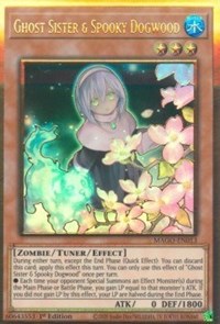 Ghost Sister & Spooky Dogwood (Alternate Art) [MAGO-EN013] Gold Rare | Exor Games Summserside