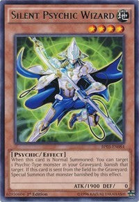 Silent Psychic Wizard [BP03-EN084] Rare | Exor Games Summserside