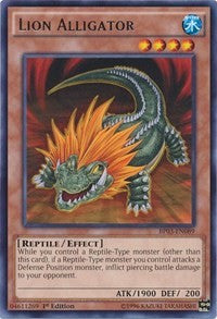 Lion Alligator [BP03-EN089] Rare | Exor Games Summserside