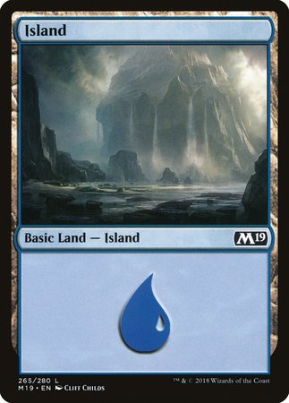 Island (265) [Core Set 2019] | Exor Games Summserside