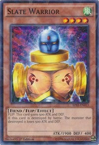 Slate Warrior (Shatterfoil) [BP03-EN013] Rare | Exor Games Summserside
