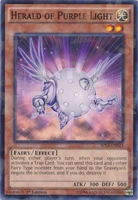 Herald of Purple Light (Shatterfoil) [BP03-EN023] Shatterfoil Rare | Exor Games Summserside