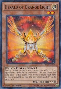 Herald of Orange Light (Shatterfoil) [BP03-EN050] Shatterfoil Rare | Exor Games Summserside