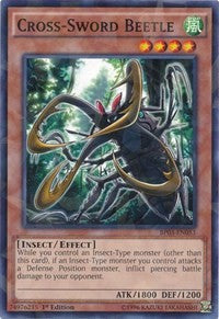 Cross-Sword Beetle (Shatterfoil) [BP03-EN053] Rare | Exor Games Summserside