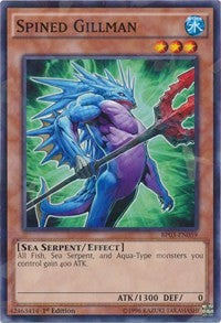 Spined Gillman (Shatterfoil) [BP03-EN059] Rare | Exor Games Summserside