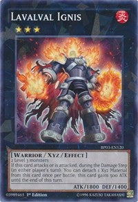 Lavalval Ignis (Shatterfoil) [BP03-EN120] Rare | Exor Games Summserside