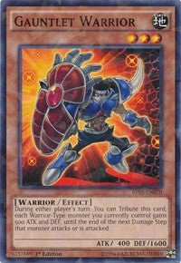 Gauntlet Warrior (Shatterfoil) [BP03-EN070] Common | Exor Games Summserside