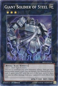 Giant Soldier of Steel (Shatterfoil) [BP03-EN126] Rare | Exor Games Summserside