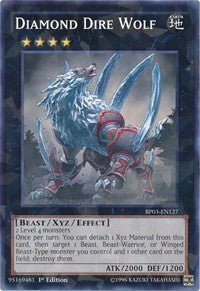 Diamond Dire Wolf (Shatterfoil) [BP03-EN127] Rare | Exor Games Summserside