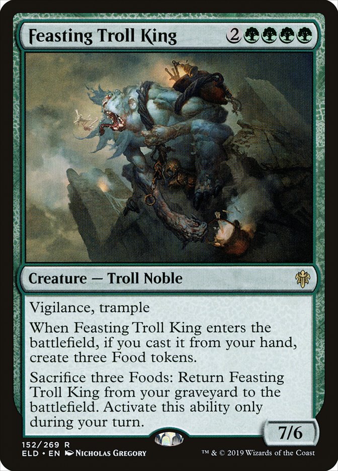 Feasting Troll King [Throne of Eldraine] | Exor Games Summserside