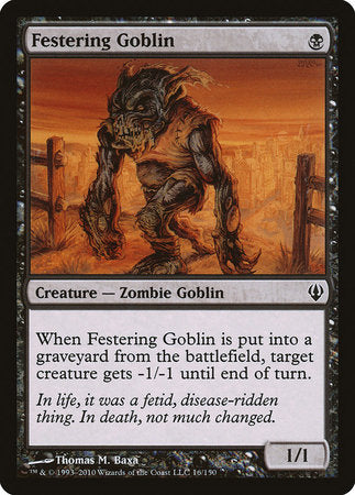 Festering Goblin [Archenemy] | Exor Games Summserside