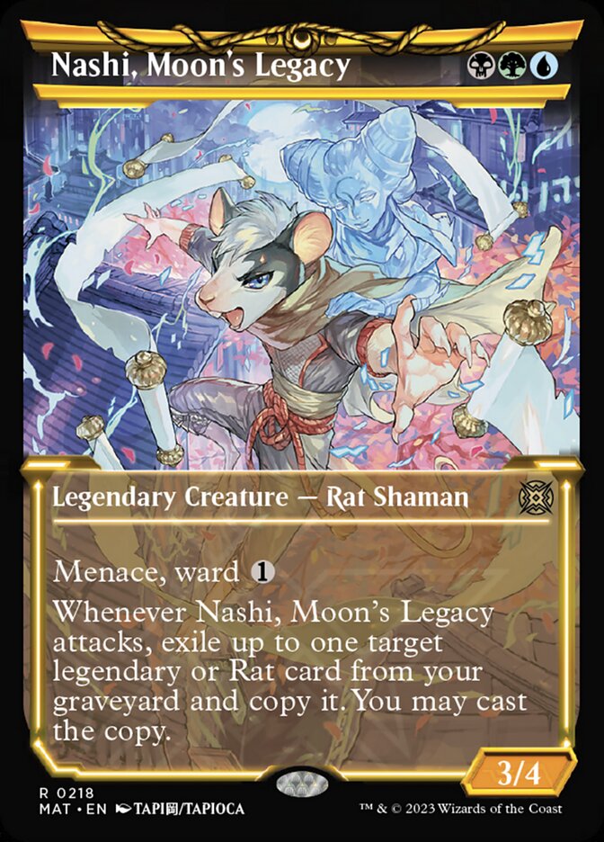 Nashi, Moon's Legacy (Showcase Halo Foil) [March of the Machine: The Aftermath] | Exor Games Summserside