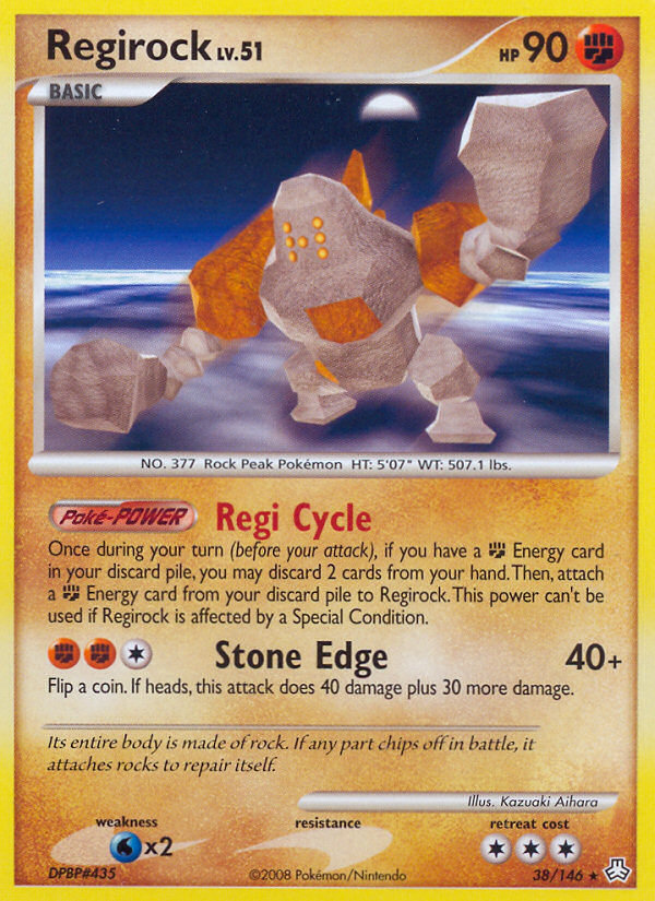 Regirock (38/146) [Diamond & Pearl: Legends Awakened] | Exor Games Summserside