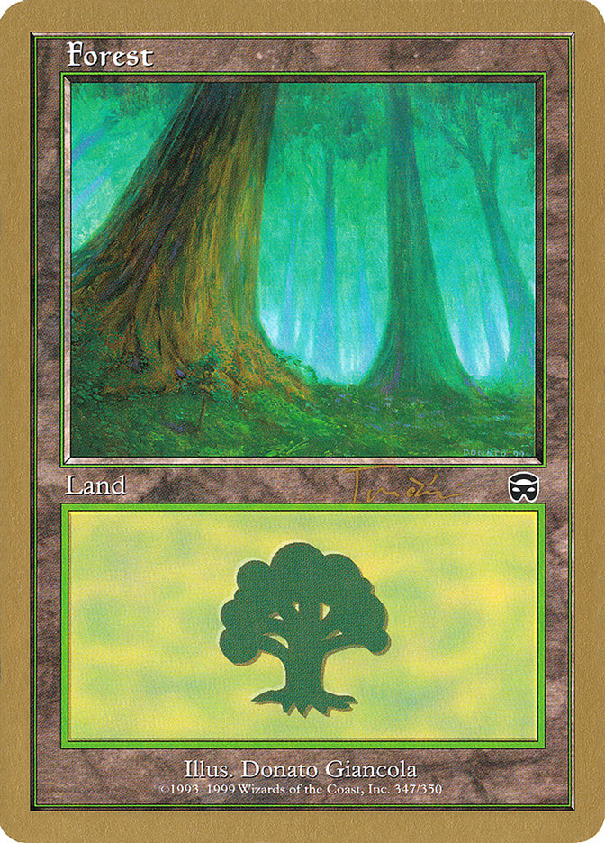 Forest (jt347a) (Jan Tomcani) [World Championship Decks 2001] | Exor Games Summserside