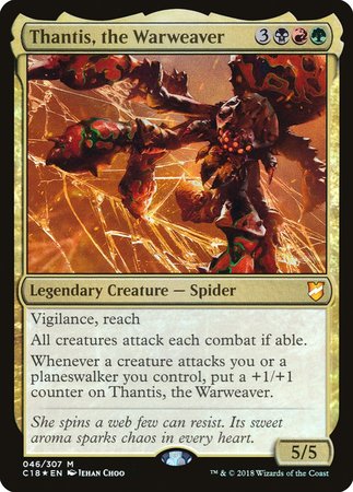 Thantis, the Warweaver [Commander 2018] | Exor Games Summserside