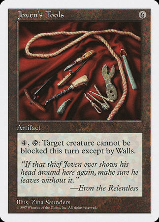 Joven's Tools [Fifth Edition] | Exor Games Summserside