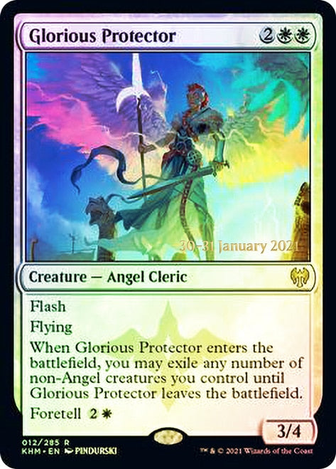 Glorious Protector  [Kaldheim Prerelease Promos] | Exor Games Summserside