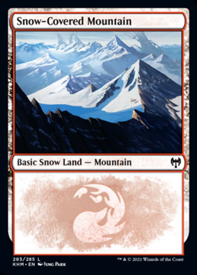 Snow-Covered Mountain (283) [Kaldheim] | Exor Games Summserside