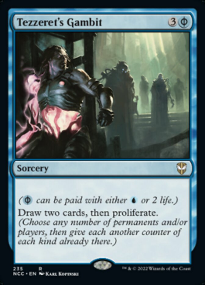 Tezzeret's Gambit [Streets of New Capenna Commander] | Exor Games Summserside