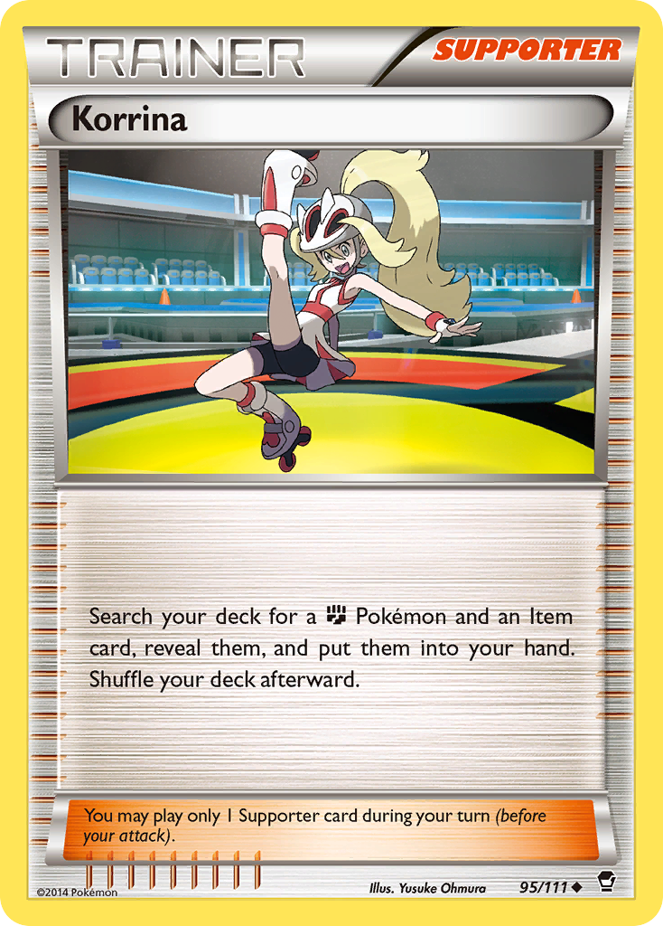 Korrina (95/111) [XY: Furious Fists] | Exor Games Summserside