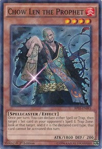 Chow Len the Prophet (Shatterfoil) [BP03-EN093] Rare | Exor Games Summserside