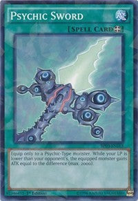 Psychic Sword (Shatterfoil) [BP03-EN163] Common | Exor Games Summserside