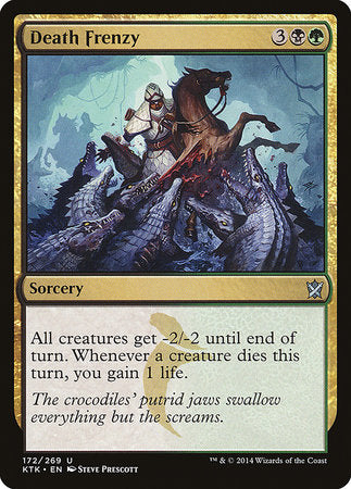 Death Frenzy [Khans of Tarkir] | Exor Games Summserside