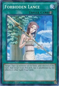 Forbidden Lance (Shatterfoil) [BP03-EN172] Common | Exor Games Summserside